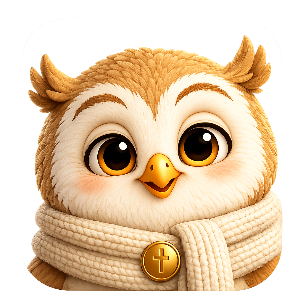 La mascotte BibleOwl